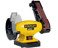 STANLEY šlifuoklis STOŁOWA 2W1 KAMIENIOWO TAŚMOWA SXGBL150E
