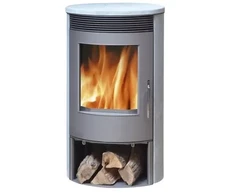 STOVE TARTU 5 Juodas+SOAPSTONE FINISH