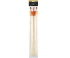 Poe Lang Ek Poe Lang Target Wooden 30″ D-027A-B1 Medinės strėlės 5 vnt.