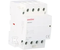 Onnline F&amp;F Modulis juosta 40A 4Z 0R 230V AC (ST40-40)