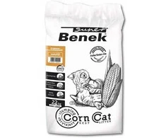 SUPER BENEK Corn Classic kukurūzų kraikas katėms Natūralus, sulipęs 35 l