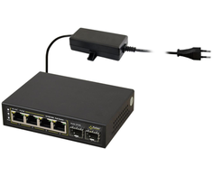 Šakotuvas Jungiklis POE 4+2SFP PULSAR SFG64