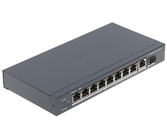 Šakotuvas POE SWITCH DS-3E0510P-E 8 PORT SFP Hikvision