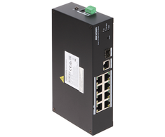 Šakotuvas POE SWITCH DS-3T1310P-SI/HS 8 PORT SFP Hikvision