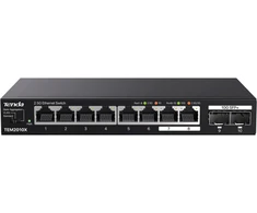 Tenda TEM2010X network switch 2.5G Ethernet (100/1000/2500) Desktop Juodas