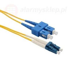 SXPC-LC/SC-PC-OS1-2M-D Šviesolaidinis jungiamasis laidas Solarix 9/125 LCpc/SCpc SM OS1 2m dvipusis