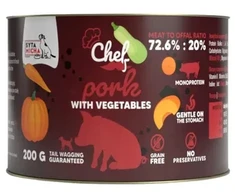 SYTA MICHA Chef Pork with vegetables Mono - wet dog food - 200g