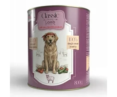 SYTA MICHA Classic Mono ėriena with zucchini - wet dog food - 800g