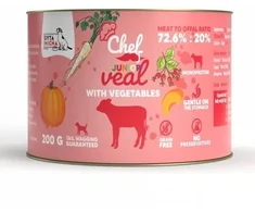 SYTA MICHA Chef Junior Veal with vegetables Mono - wet dog food - 200g