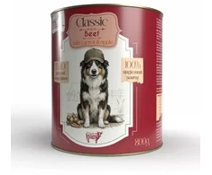SYTA MICHA Classic jautiena with carrot - wet dog food - 800g