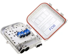 IP65 sandari abonentinė skydinė (8xSC simplex / 8xLC duplex) su rakto spyna, 8 šviesolaidžiai, ALANTEC