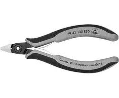 Knipex Elektronikos ESD šoniniai pjaustytuvai, tikslūs KNIPEX