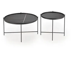TABLE JULIETA Juodas D70CM
