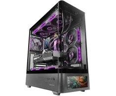 „Tacens Mars Gaming MCLCDPRO“ kompiuterio korpusas, Midi Tower, juodas