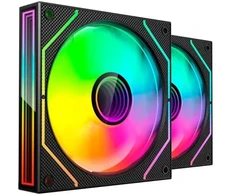 tacens Mars Gaming MF3DPROX2 computer cooling system Kompiuterio dėklas Fan 12 cm Juodas