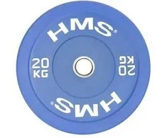 Olimpinė buferinė plokštė 20 kg, mėlyna, HMS CBR20