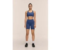 Tamprės treningowe moterims CASALL Performance Running Bikers spalva tamsiai mėlyna - M
