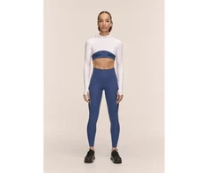 Tamprės treningowe moterims CASALL Performance Running Tights spalva tamsiai mėlyna - S