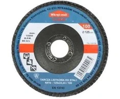 Quantec LAKŠTINIS DISKAS PLIENUI TSL-125100 125 mm WKRĘT-MET KLIMAS