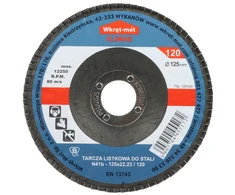 Quantec Wkret Met Klimas Plokštelinis diskas plienui TSL-125120 125 mm su klimais
