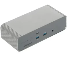 Targus DOCK230EUZ doko stotelė Przewodowa Thunderbolt 5 Sidabrinė
