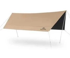 Plandeka Naturehike Tarp sky lite vinilo šešiakampis s cnk2350ws015-khaki NATUREHIKE