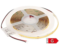 MPL Mw Power COB LED juosta 12W 3000K 24V 480LED/m IP20 5 metrai