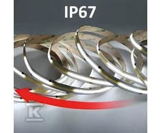 TAŚMA LED NEXTEC/24V/COB/12W IP67/3K 5M