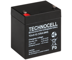Technocell TC 4,5-12 Akumuliatorius 4,5 Ah, 12V