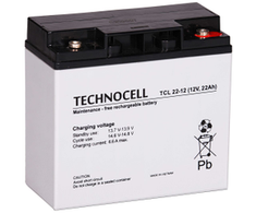 Technocell TCL 22-12 Akumuliatorius 22Ah