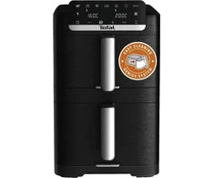 Tefal Easy Fry EY7568 Double 10 l Autonomous 2700 W Gruzdintuvė karštam orui Juodas