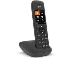 Gigaset C575 tarptautinis belaidis telefonas - juodas