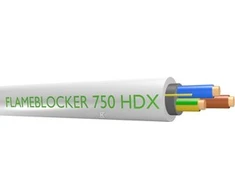 Telefonika HDX-ŻO 3X2,5 RE 750V DCA
