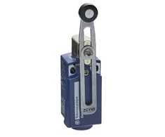 Telemecanique Sensors „Schneider Electric“ ribinis jungiklis 1R 1Z, plastikinė svirtis su ritinėlio ilgio reguliavimu XCKP2145P16