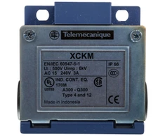 Telemecanique Sensors „Schneider Electric“ ribinio jungiklio korpusas 1NO 1NC, spyruoklinis metalas (ZCKM1)