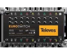 Televes „EuroSwitch“ stiprintuvas, 9 įėjimai, 27/31 dB (nuoroda 719609)