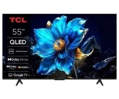 TCL 55T69C QLED 55" 4K Ultra HD Google TV Dolby Atmos DVB-T2 Metallic