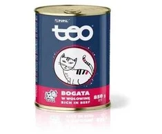 TEO Rich in jautiena – šlapias kačių maistas – 850g