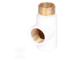 Terma ŠILDYTUVO T-JUNGIS 1/2" RAL9016 BALTA