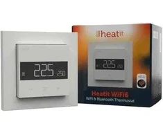 Termostatas Heatit WiFi6 baltas RAL 9003 Wi-Fi termostatas 3600W 16A