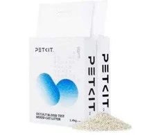 „Petkit“ – kačių kraikas su paslėptu kraujo tyrimu – 4 vnt. pakuotė (OCCULT LITTER – 4 PAKELIAI)