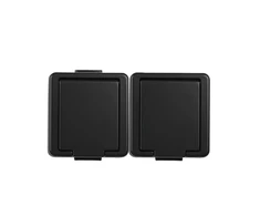 Timex Elektro Timex LOFT Dvigubas lizdas su/išėjimu IP44 su dangteliu, juodas GNt-6J CZ