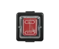 Timex Elektro WNT-1J CZA-CZE LOFT Viengubas jungiklis n/t IP44 juoda /guma dengtas raktas/ WNT-1J CZA-CZE