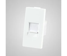Touchme modulis 1 / 2 kompiuterio lizdas RJ45 balta (TM903W)