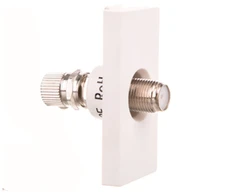 Touchme modulis 1 / 2 SAT antenA lizdas balta
