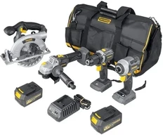 Carruzzo TOOL SET 4 TOOLS 2X4AH 18V