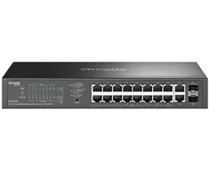 Šakotuvas TP-Link OMADA ES220GP tinklo komutatorius Valdomas Gigabit Ethernet (10/100/1000) PoE palaikymas Juodas