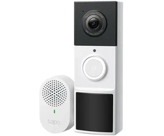 TP-Link Tapo D210 wideodomofon 3 MP Juodas, Baltas