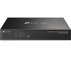 TP-Link VIGI NVR1008H-8MP tinklinis vaizdo įrašymo įrenginys (NVR) Juoda