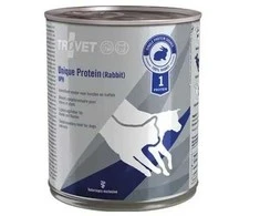 TROVET Unique Protein UPR triušiena – drėgnas Maistas šunims ir katėms – 800g
